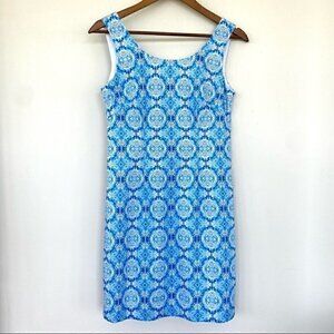 Kaeli Smith sleeveless cotton  blend mini dress